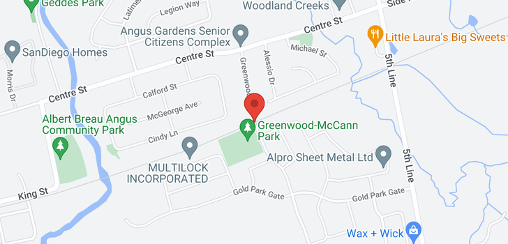 map of 59 GREENWOOD DR